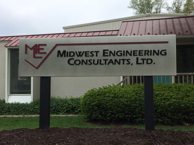 Midwest Engineering Consultants sign